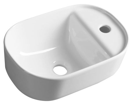 Przejdź do produktu MANAKI umywalka ceramiczna 42x28cm, biały