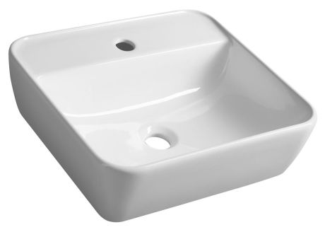 Przejdź do produktu TUJE umywalka ceramiczna 46x42cm, biały