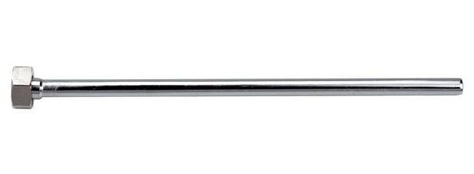 Rurka przyłączeniowa z gwintem F3/8", 40 cm, chrom