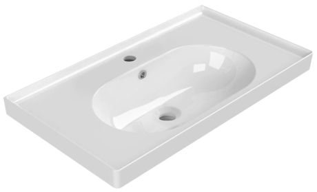 Przejdź do produktu BRAND umywalka ceramiczna 80x45cm, biały