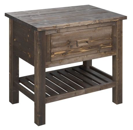 Przejdź do produktu BRAND szafka pod umywalkę 80x73x50cm, świerk bejcowany