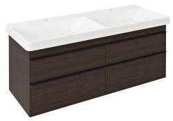 SITIA szafka umywalkowa 116x50x44,1cm, 4 szuflady, sosna rustykalna