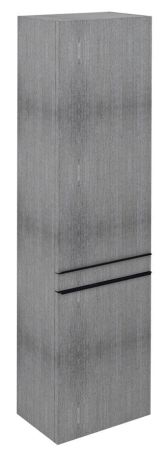 Przejdź do produktu SITIA szafka wysoka 46,7x172x32cm, 2 drzwiczki, dąb srebrny