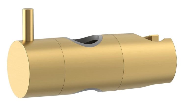 Zapasowy suwak do drążka prysznicowego 23mm, ABS/złoto mat