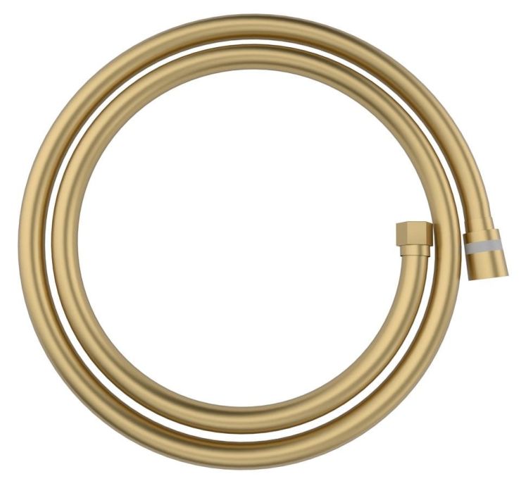 SOFTLEX wąż prysznicowy, gładki, 150cm, złoto mat
