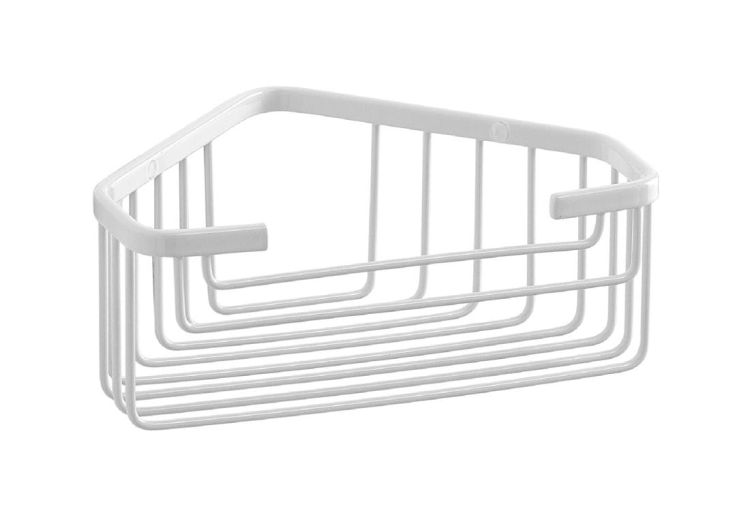 SMART półka narożna do kabiny prysznicowej, 200x80x151mm, biały