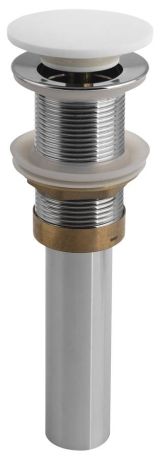Przejdź do produktu THIN korek umywalkowy 5/4", klik-klak, Rockstone grzybek, biały mat