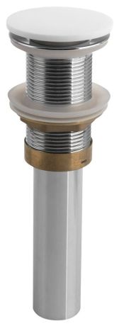 Przejdź do produktu THIN korek umywalkowy 5/4", klik-klak, Rockstone grzybek, biały mat