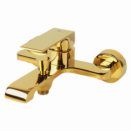 Przejdź do produktu Złota bateria prysznicowo-wannowa Loge Maroko MA 43 Gold złoty