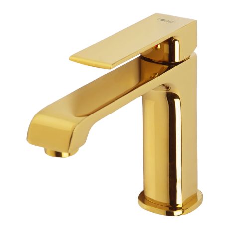 Przejdź do produktu Bateria umywalkowa stojąca 15,5 cm Loge Maroko MA 41 Gold złoty