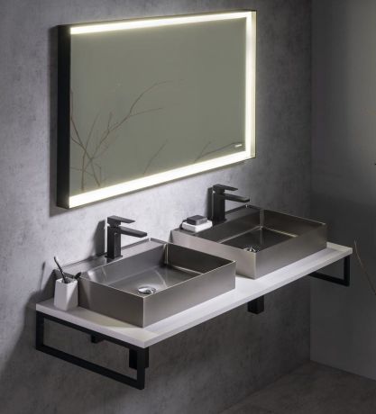 Przejdź do produktu PLATO blat Rockstone 1700x24x500mm, biały mat
