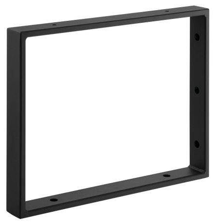 Przejdź do produktu Wspornik 350x280x40mm, stal malowana, czarny mat