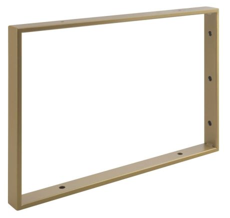 Przejdź do produktu Wspornik 490x330x40mm, stal malowana, złoty mat