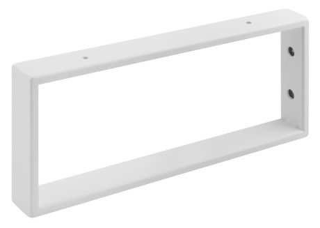 Przejdź do produktu Wspornik 350x150x40mm, stal malowana, biały mat