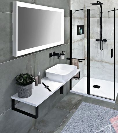 Przejdź do produktu PLATO blat Rockstone 1100x24x360mm, biały mat