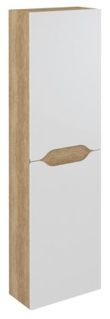 Przejdź do produktu WAVE szafka wysoka 40x140x20cm, biała/dąb Alabama