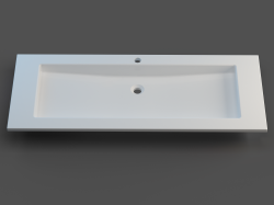 Umywalka na dowolny wymiar z materiału Solid Surface z misą Lite SOL
