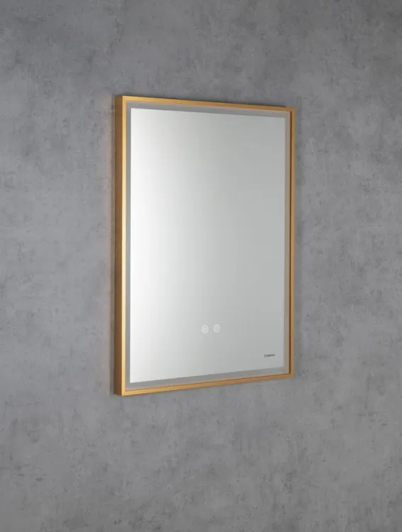 SORT lustro z oświetleniem LED 60x80cm, czujnik, folia przeciwmgielna, 3000-6500°K, sunset