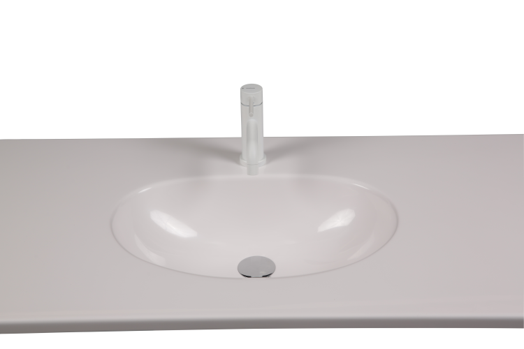 Umywalka na indywidualny wymiar z Corianu z misą Loop SOL