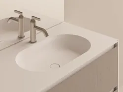 Umywalka na indywidualny wymiar z Corianu z misą Loop SOL