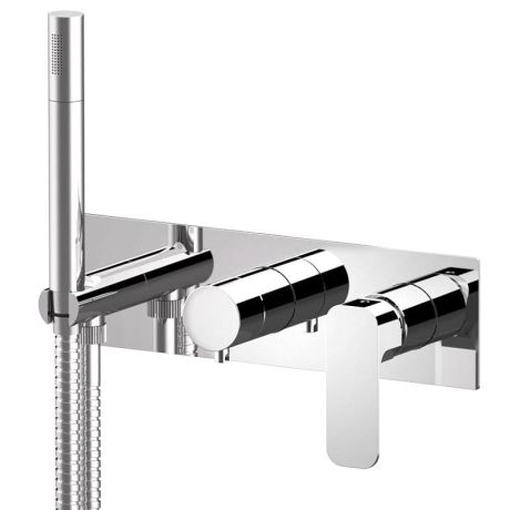 Przejdź do produktu SPY podtynkowa bateria prysznicowa/wannowa, 3 funkcje, chrom