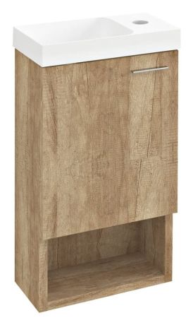 Przejdź do produktu LATUS XI szafka pod umywalkę 30x53x16,5cm, dąb Alabama