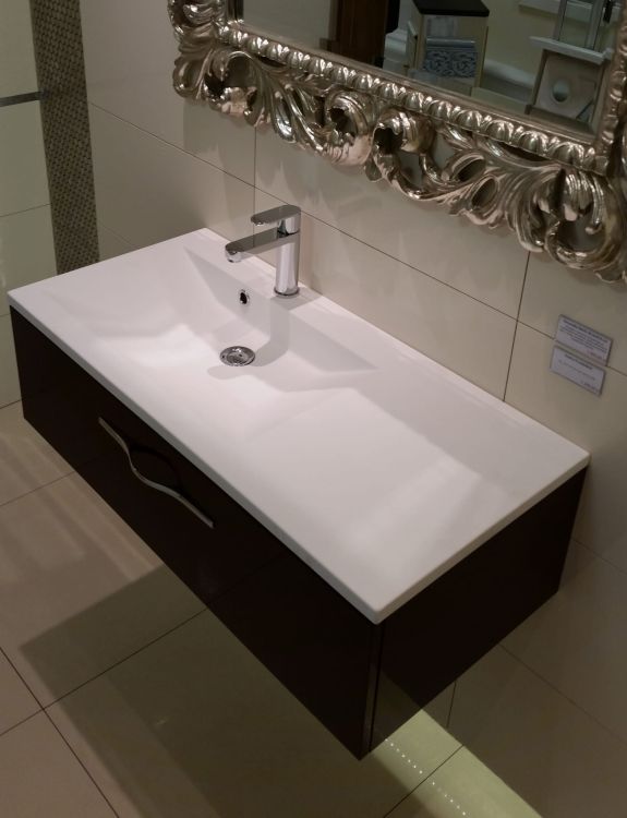Umywalka na indywidualny wymiar Solid Surface z misą Connect 80 SOL