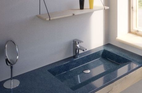 Przejdź do produktu Umywalka konglomeratowa na dowolny wymiar z misą Custom