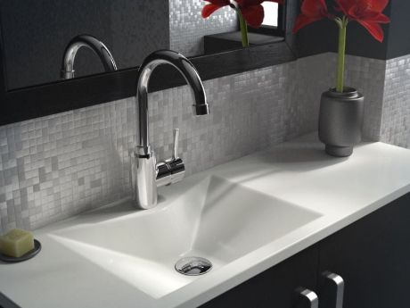 Przejdź do produktu  Umywalka konglomeratowa na indywidualny wymiar z misą Cross 