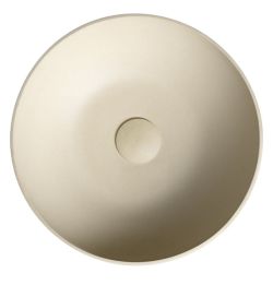 FORMIGO umywalka betonowa, średnica 39 cm, żółty