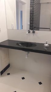 Umywalka kompozytowa na dowolny wymiar z misą Elipse 43