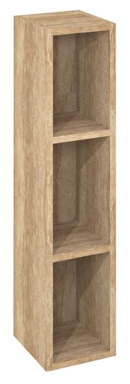 ESPACE szafka otwarta z półkami 20x94x22cm, dąb Alabama