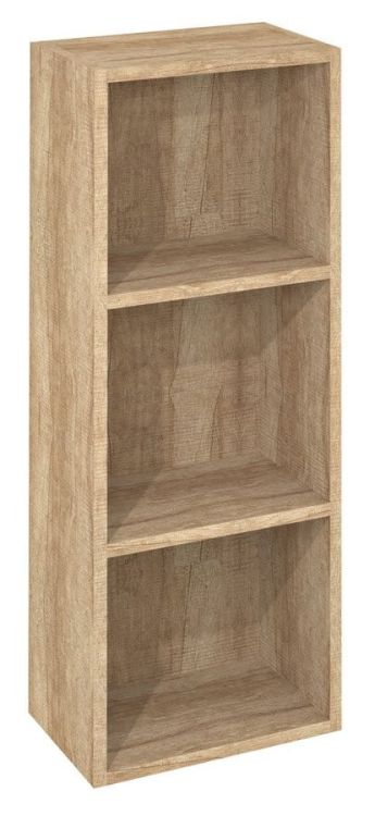 ESPACE szafka otwarta z półkami 35x94x22cm, dąb Alabama