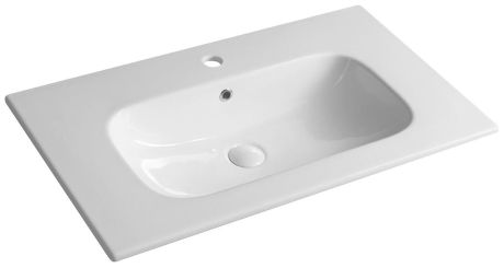 Przejdź do produktu PIEDRA umywalka meblowa ceramiczna 81x46,5cm, biały