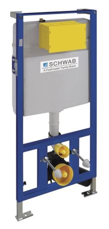 Przejdź do produktu SCHWAB DUPLO WC 199 spłuczka podtynkowa do montażu na sucho 3/6l, DN110mm