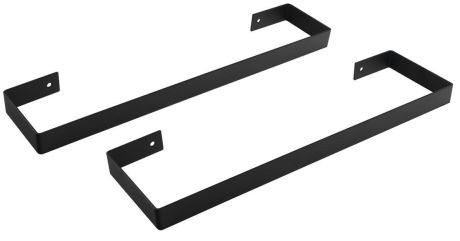 Przejdź do produktu ENIS wieszaki na ręczniki 620x40 mm, 2 szt., czarny mat