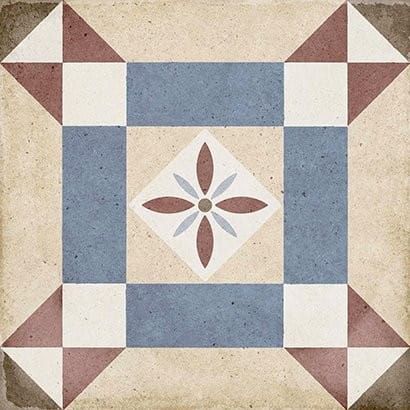 ART NOUVEAU płytki podłogowe Lys Colour 20x20 (EQ-5) (bal=1m2)