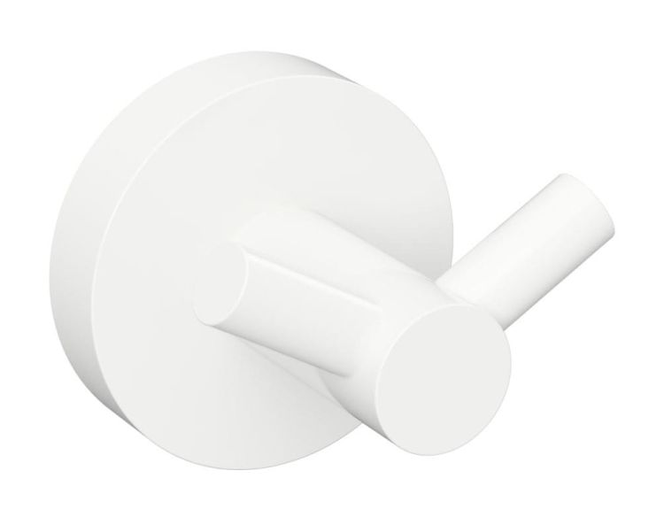 X-ROUND WHITE wieszak podwójny, biały