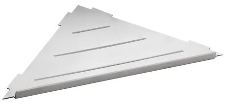 Przejdź do produktu SMART półka narożna do fug 210x15x210mm, stal nierdzewna polerowana