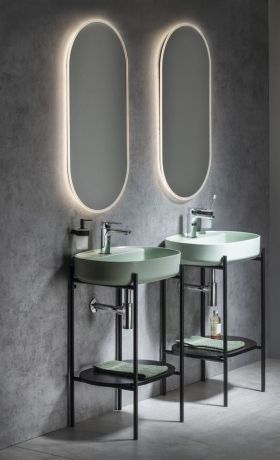 Przejdź do produktu PUNO konsola pod umywalkę 550x795x396mm, czarny