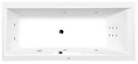 Przejdź do produktu CLEO HYDRO wanna z hydromasażem, 160x75x48cm, biała