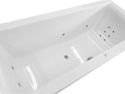 CLEO HYDRO wanna z hydromasażem, 170x75x48cm, biała