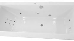 CLEO HYDRO wanna z hydromasażem, 170x75x48cm, biała