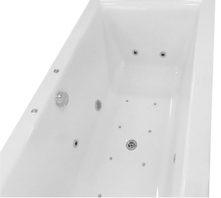 CLEO HYDRO-AIR wanna z hydromasażem, 150x75x48cm, biała