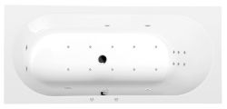ASTRA B HYDRO-AIR wanna z hydromasażem, 165x75x48cm, biała