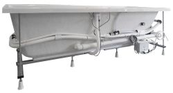 CLEO HYDRO-AIR wanna z hydromasażem, 170x75x48cm, biała