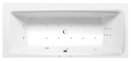 Przejdź do produktu KVADRA HYDRO-AIR wanna z hydromasażem, 170x80x47cm, biała