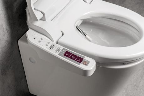 Przejdź do produktu PACO WC miska wisząca  z elektronicznym bidetem BLOOMING EKO PLUS
