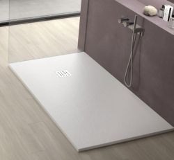 Brodzik konglomeratowy prostokątny 75x180 cm Doccia Sillar ST G9927518101 biały