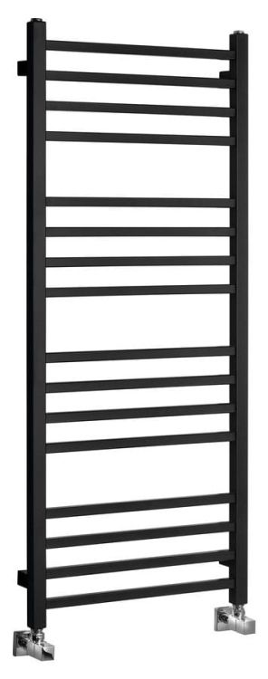 METRO grzejnik łazienkowy 500x1200 mm, czarny mat